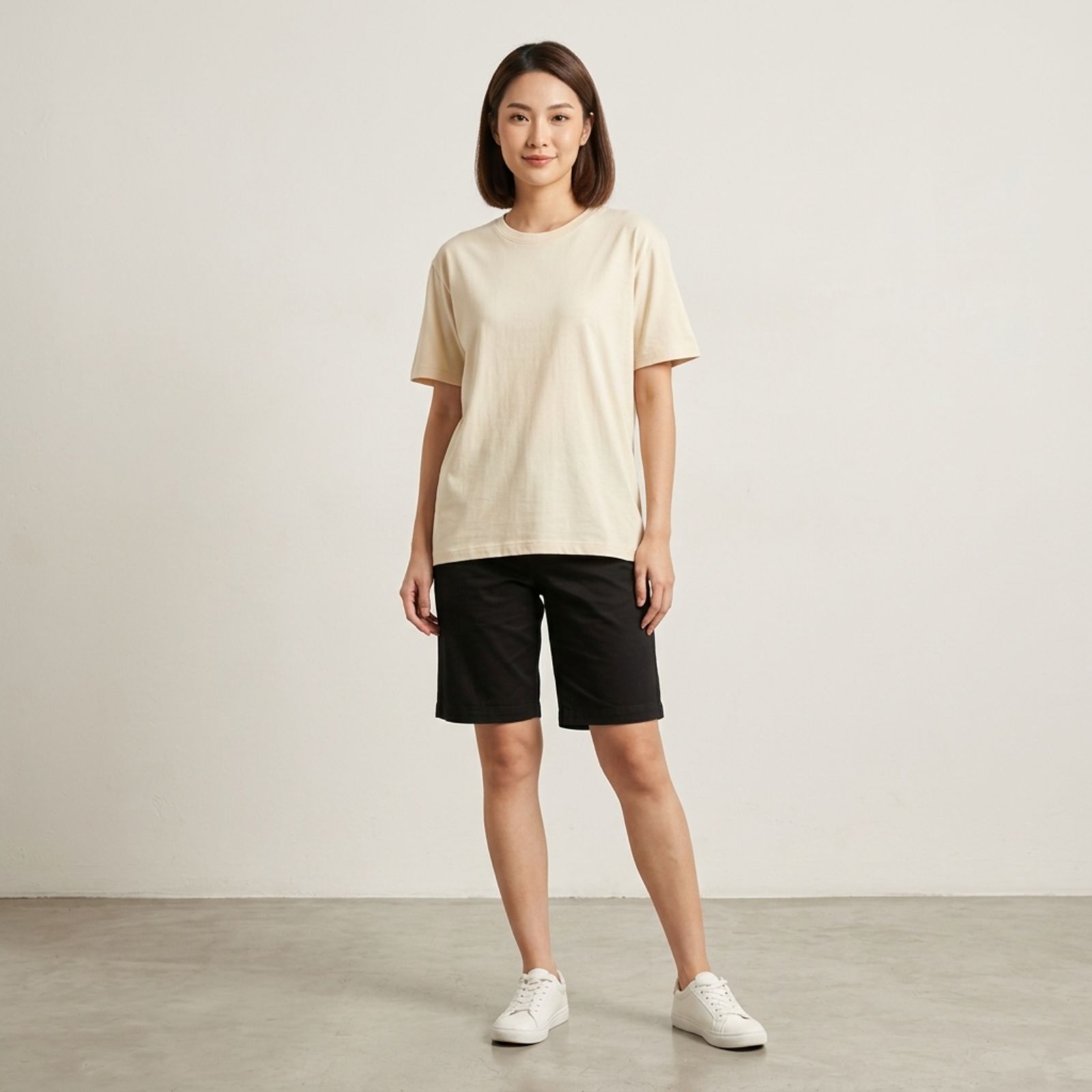KAOS POLOS LENGAN PENDEK KATUN COMBED 30S By YOUNIQ sampul