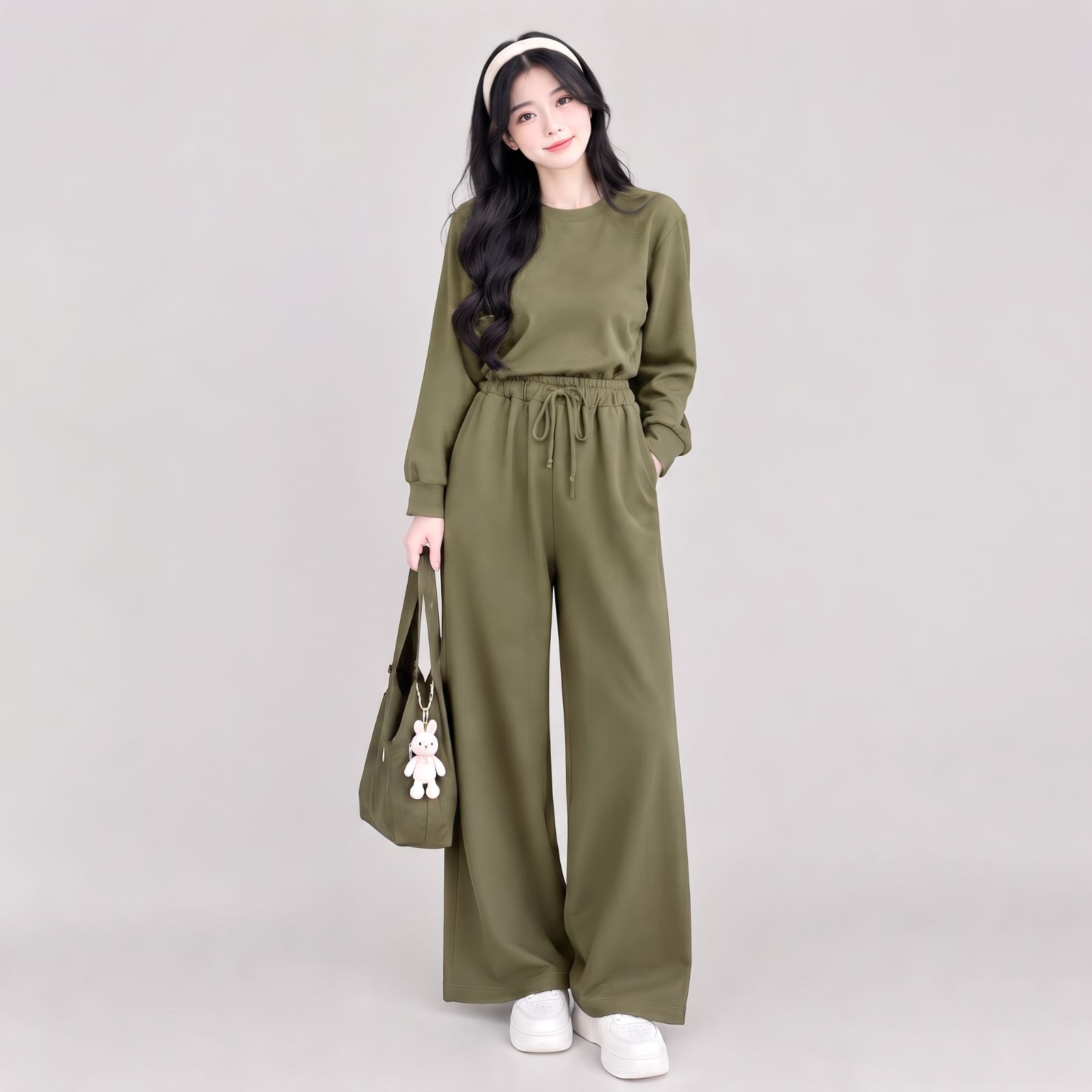BERRY SWEATER SET - ONESET BAHAN KNIT PREMIUM TEBEL KOREAN ARMY