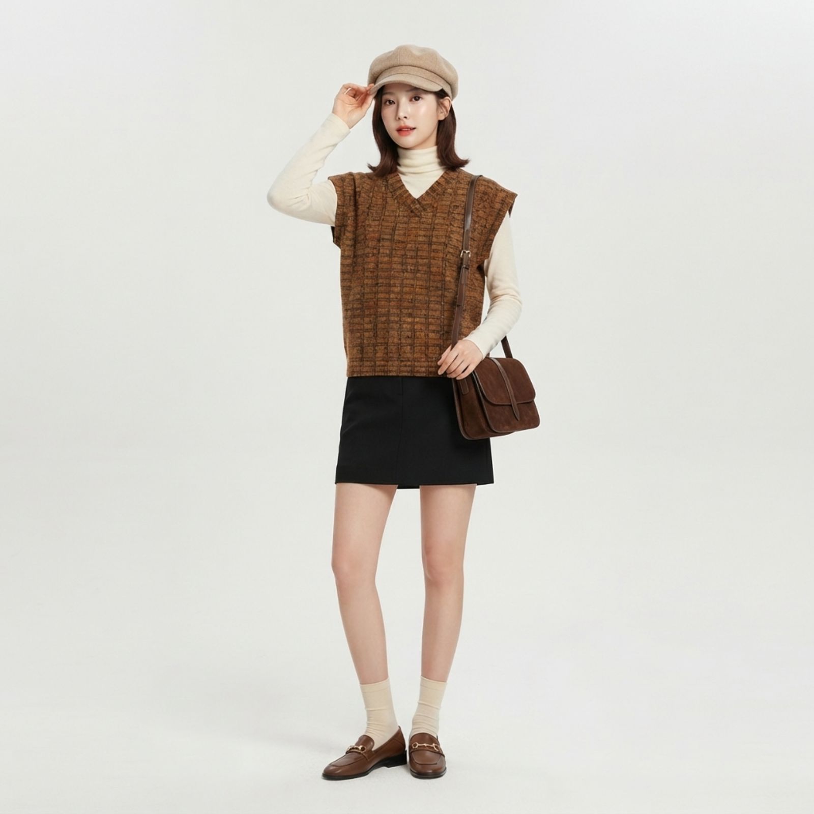 NARA VEST TARTAN sampul