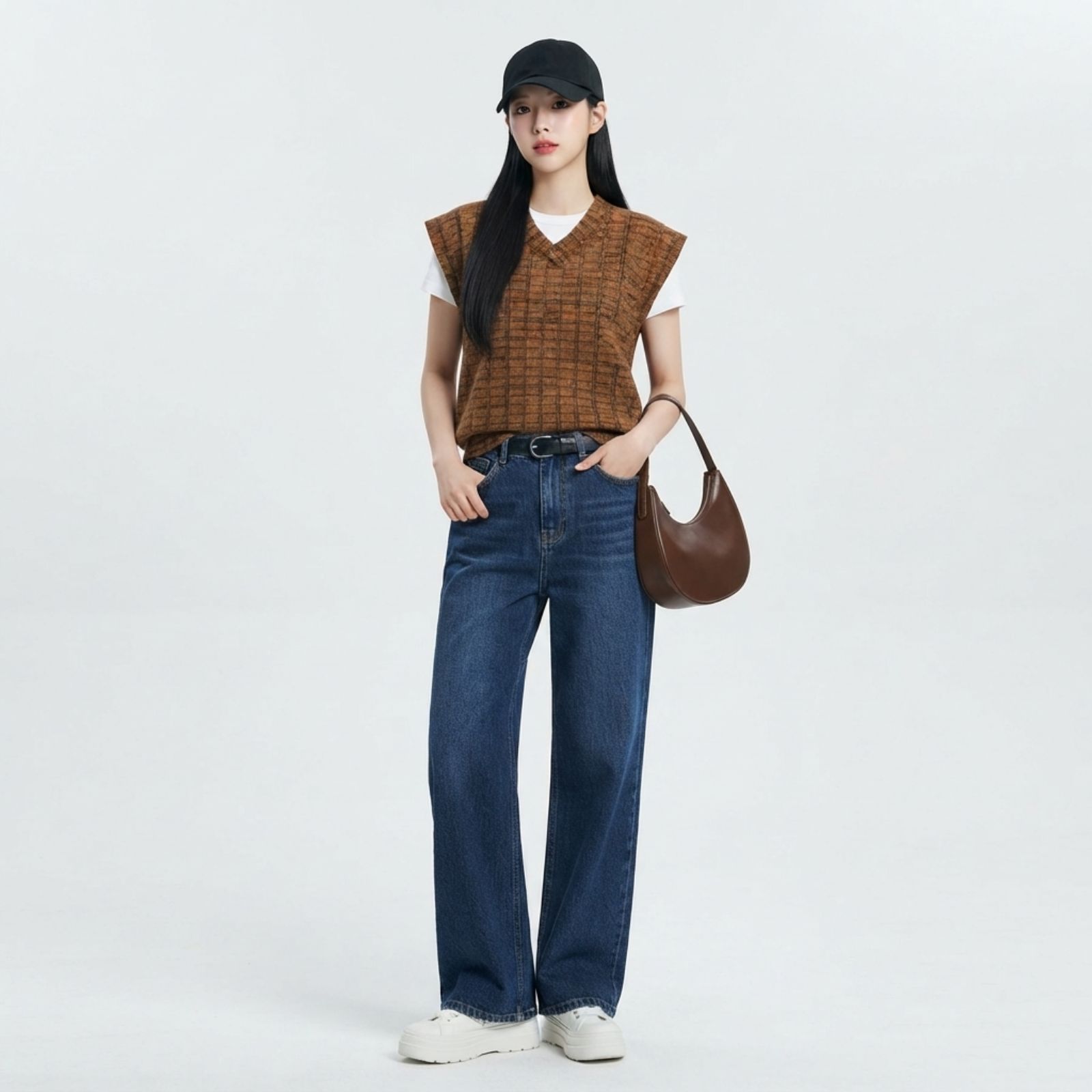 NARA VEST TARTAN sampul