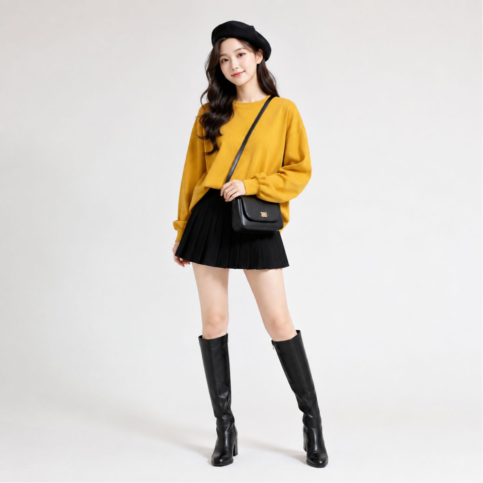 AUREL BLOUSE KNIT PREMIUM By YOUNIQ sampul