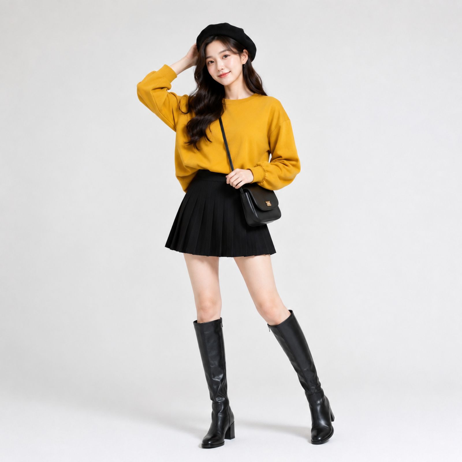 AUREL BLOUSE KNIT PREMIUM By YOUNIQ sampul
