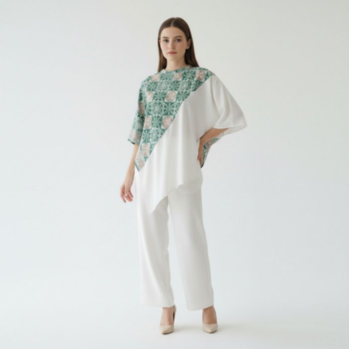 Outer Cape Batik  Combination