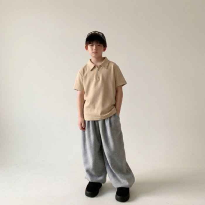 Kemeja Polo Anak Laki-Laki Kerah Resleting | Polo Shirt Bahan Premium Anak